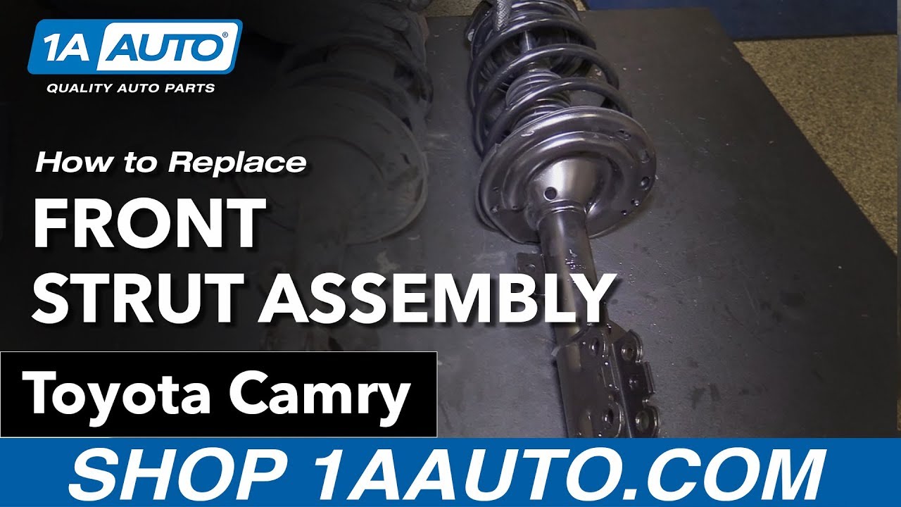 How to Replace Front Strut Assembly 07-11 Toyota Camry