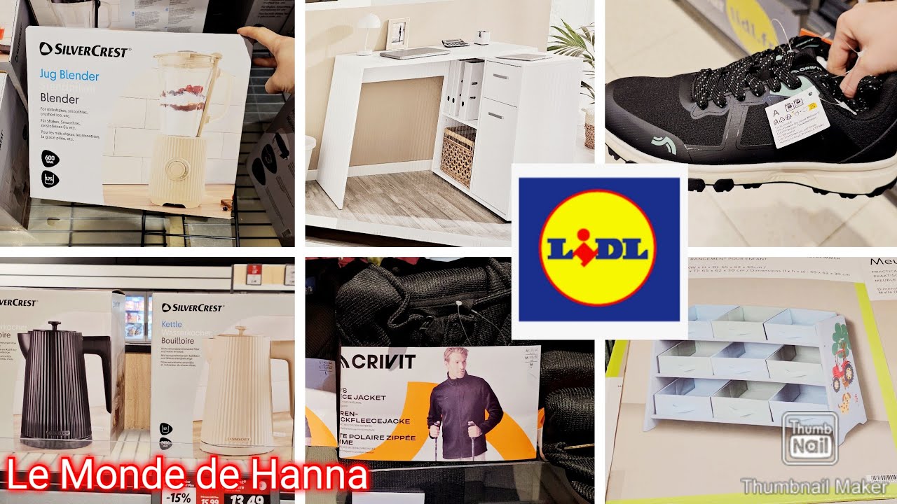 LIDL FRANCE ARRIVAGE 16-02 NOUVEAUTÉS 