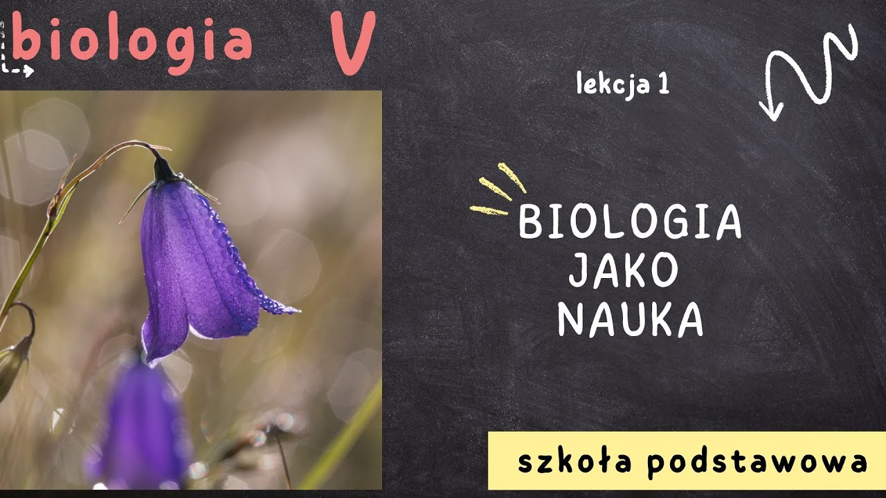 Biologia klasa 5 [Lekcja 1 - Biologia jako nauka]