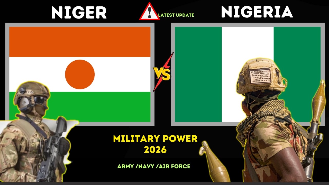 Niger vs Nigeria Military Power Comparison 2026 | Niger vs Nigeria