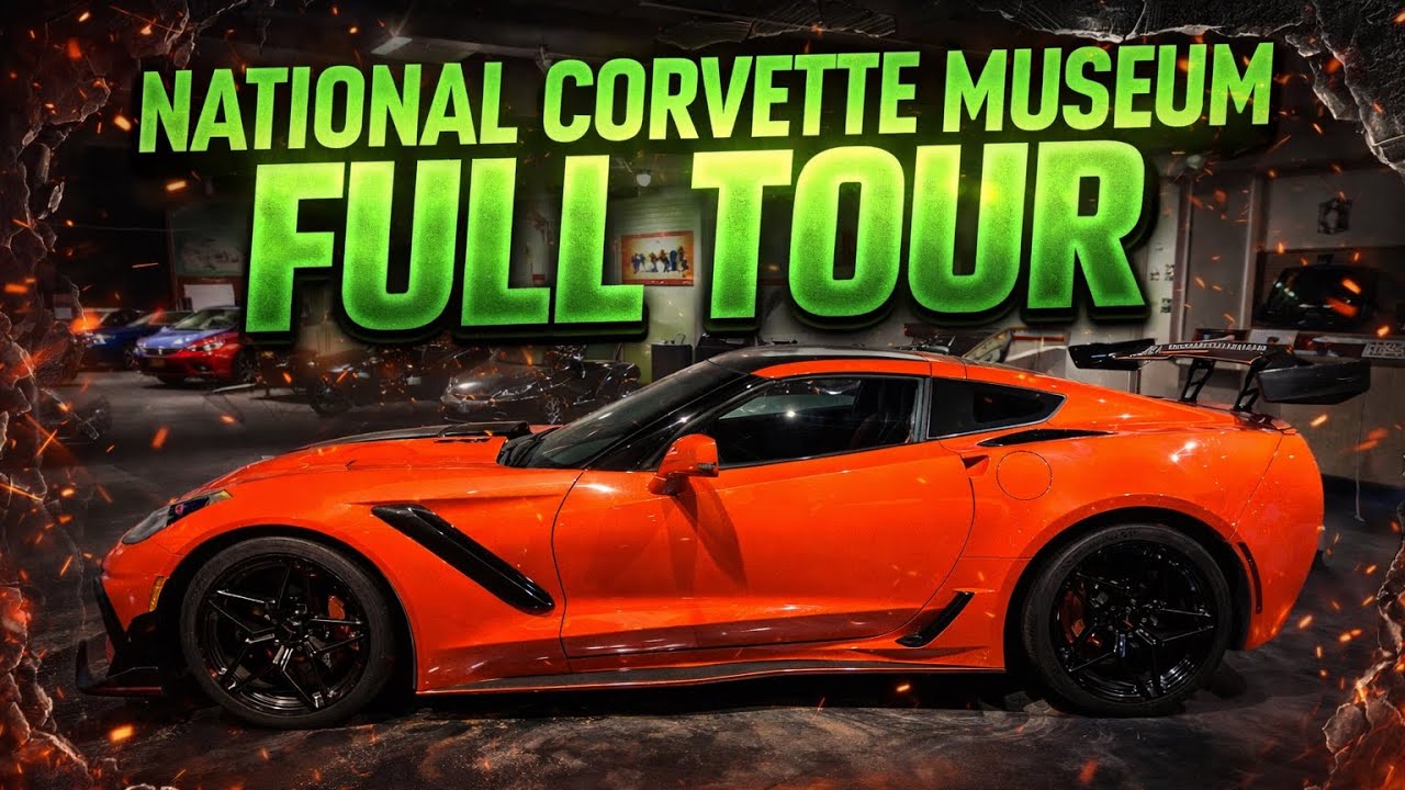 ПОЛНЫЙ ТУР ПО МУЗЕЮ CORVETTE 🏁 Редкие и легендарные Corvette крупным планом!