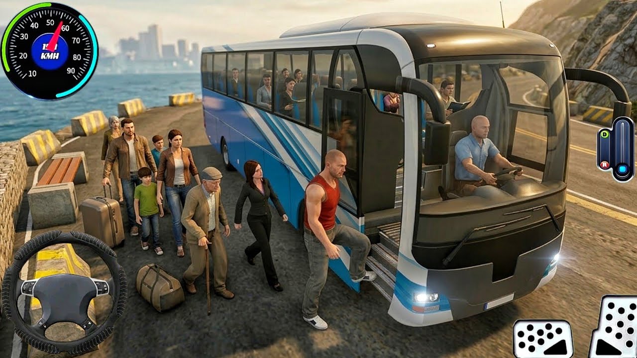 New Bus Simulator 2026: Angry Passengers Transport Bus Driving - Bus Game Android Gameplay