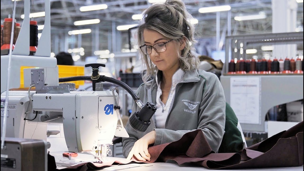 Bentley Factory Leather Shop