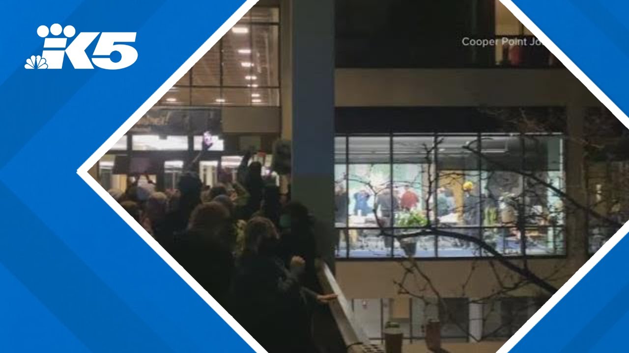 As UW's pro-Palestinian protests continue, Evergreen State College comes to agreement