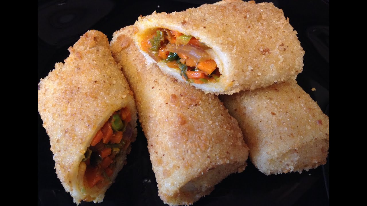 SRI LANKAN VEGETABLE PANCAKE ROLLS (VEGETARIAN/VEGAN)