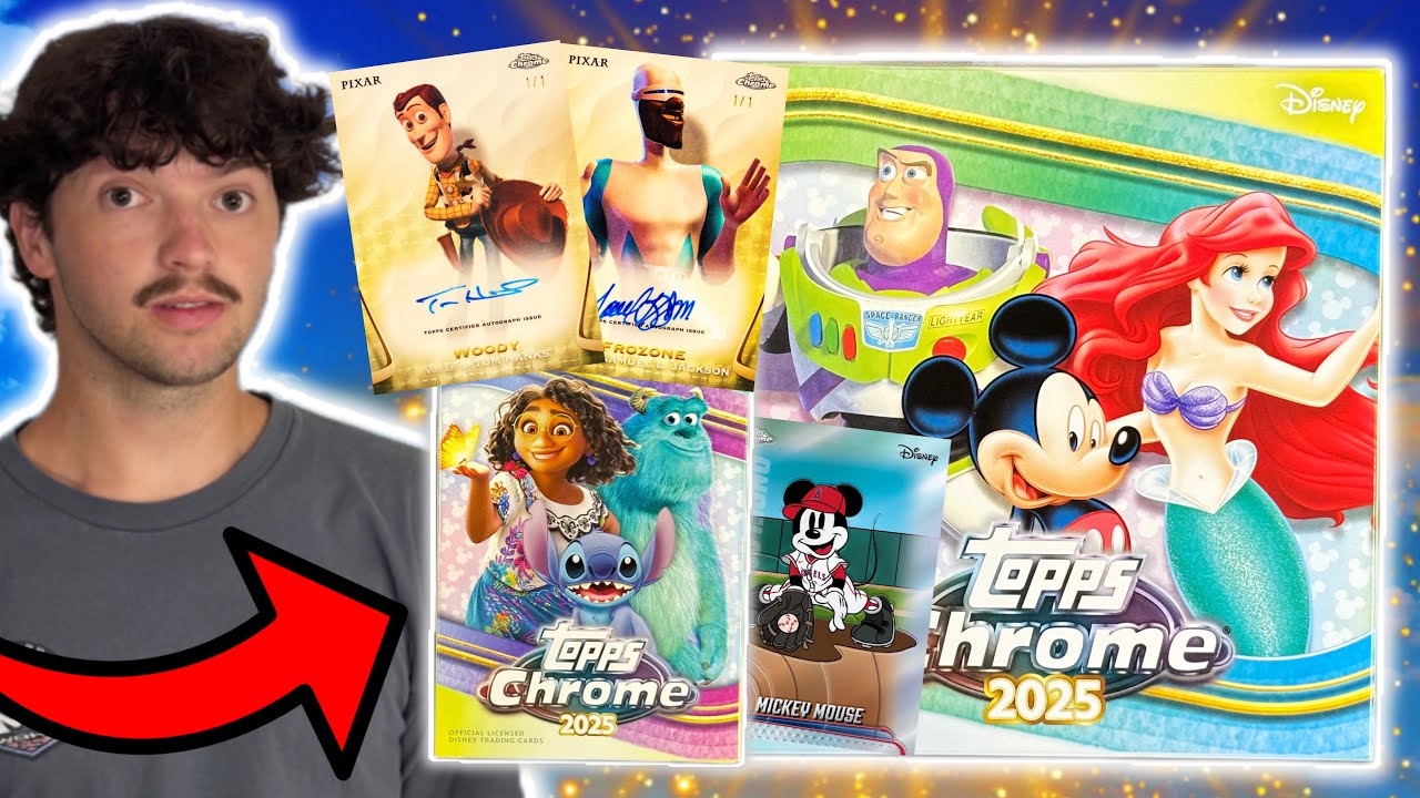 Стоит ли Topps Chrome Disney 2025 года того?!…