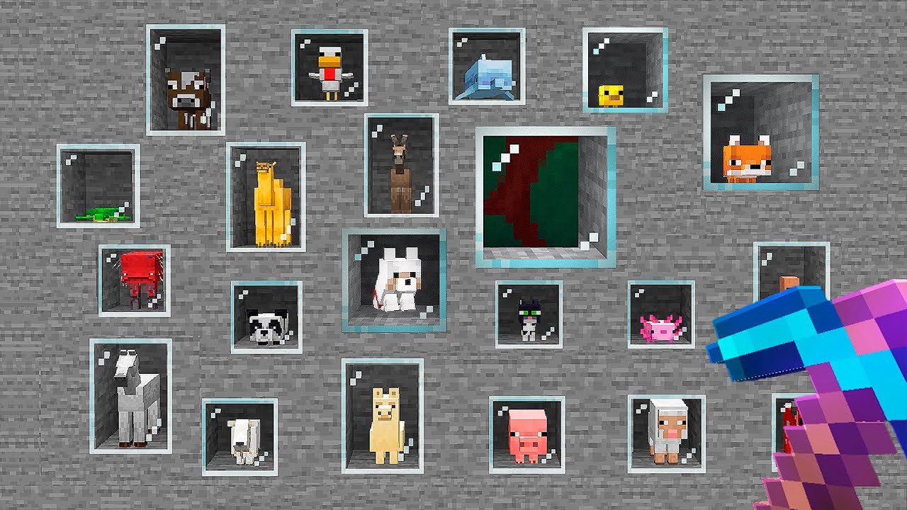 ZOO dos NOVOS BABY ANIMAIS no MINECRAFT