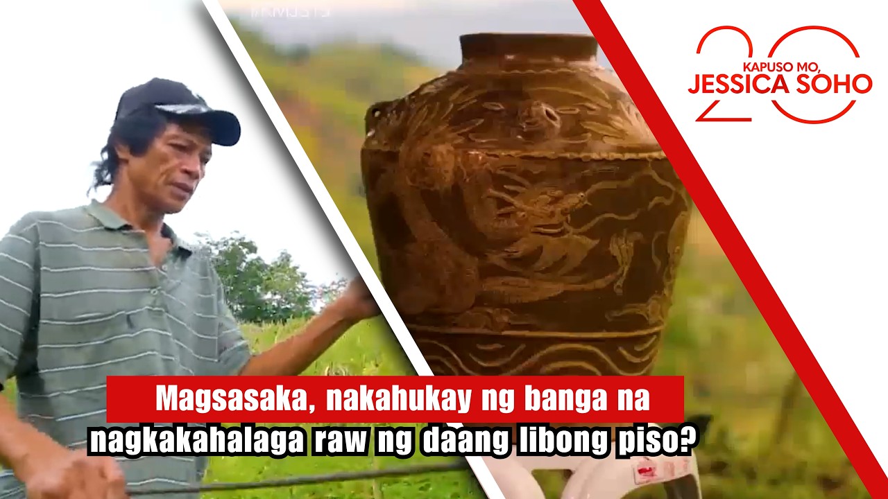 Magsasaka, nakahukay ng banga na nagkakahalaga raw ng daang libong piso? | Kapuso Mo, Jessica Soho
