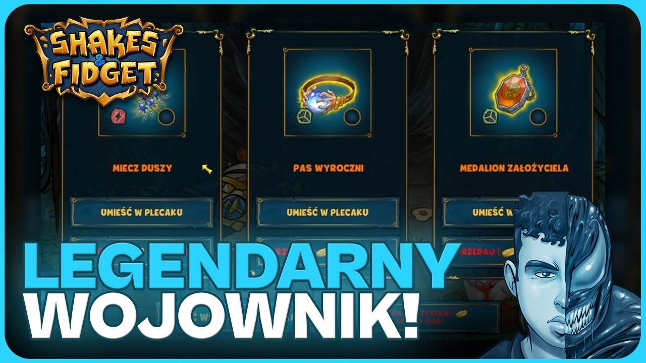 ⚔️ Wysyp Legendarnych Broni i Potężny Docisk na Woju!  🔥  | Shakes & Fidget | N3utr4L ⚔️