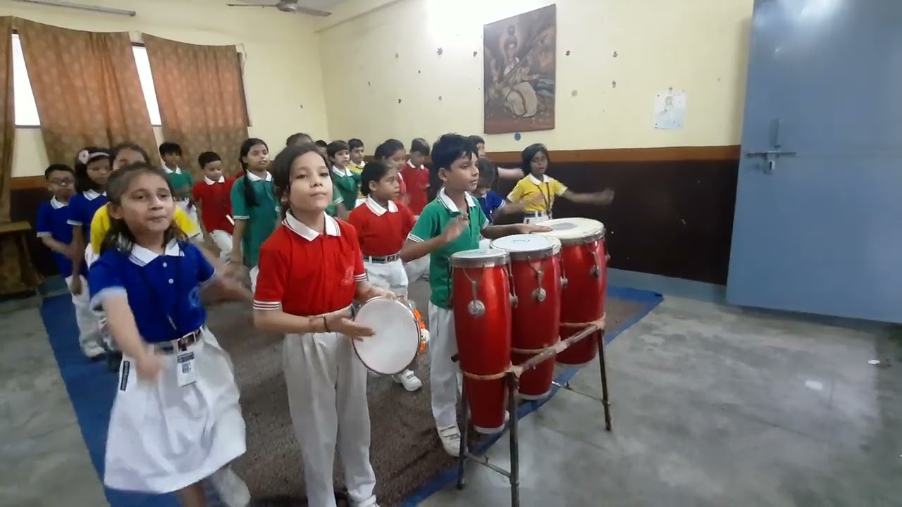 O Teacher We Thank You(by Praveen Kamboj) sung by Students.