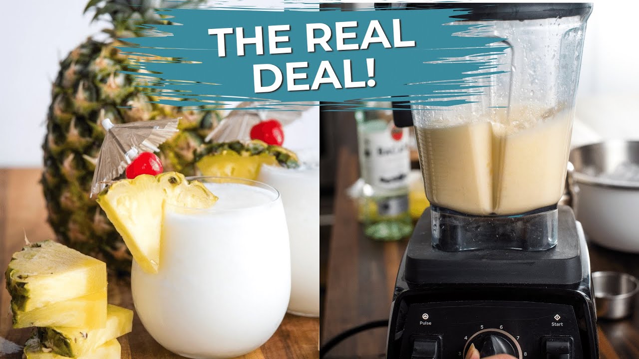 The Best Frozen Pina Coladas!