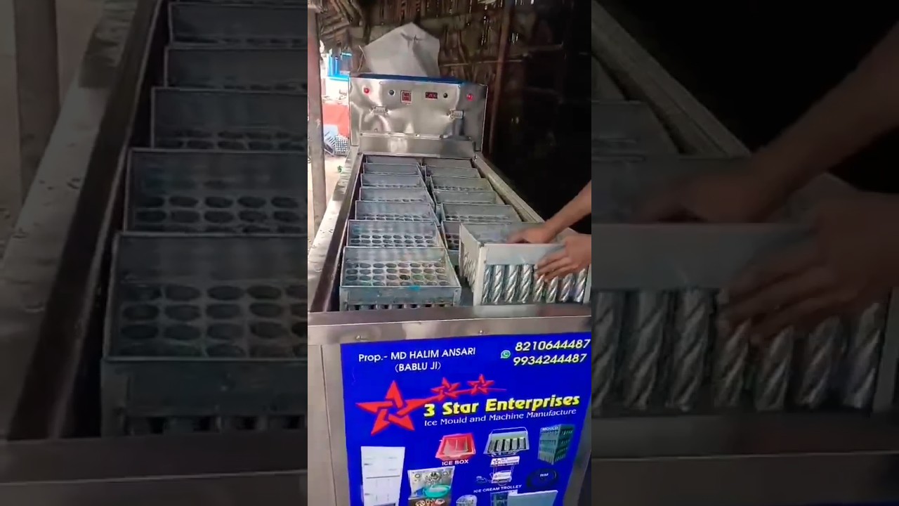 📌ICE CANDY MAKING MACHINE (14 Farma) KATIHAR BIHAR  8210644487 !! 9934244487 #viral #icecream #bihar