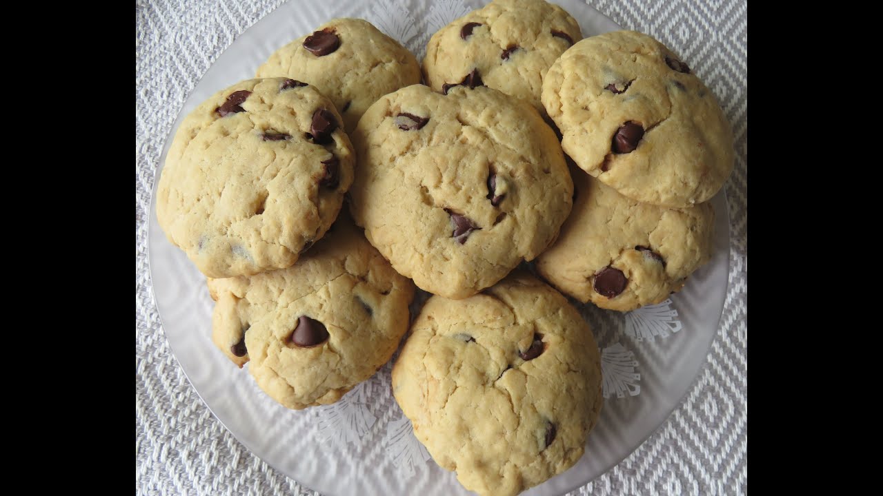 Healthy chocolate chips cookie: Low calories, less sugar and butter