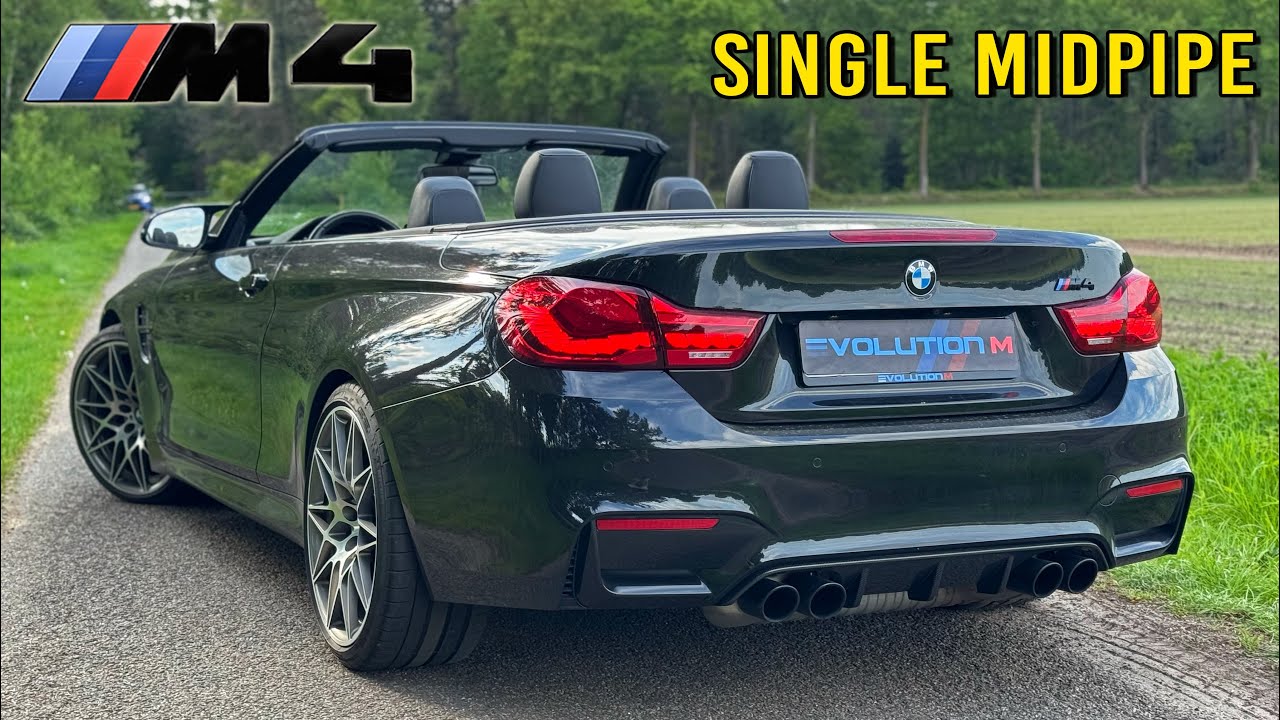 BMW M4 F83 Competition - DOWNPIPES & SINGLE MIDPIPE // REVIEW
