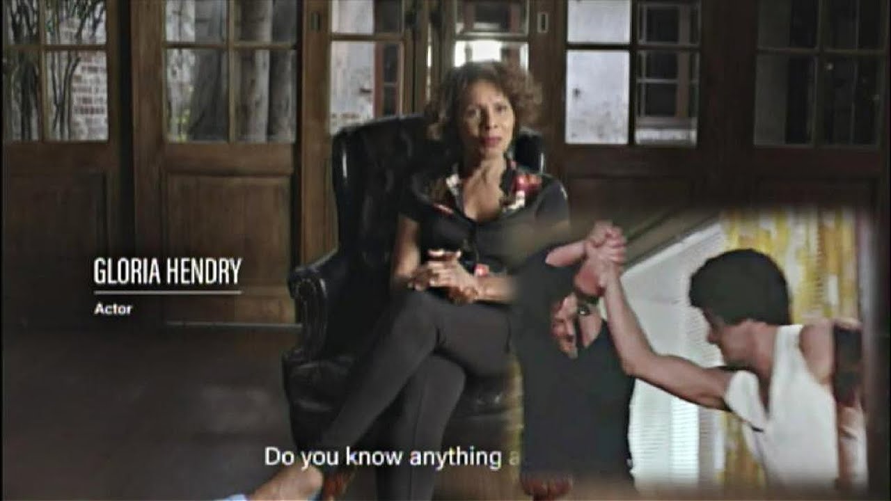 Gloria Hendry, her White stuntman Live and Let Die