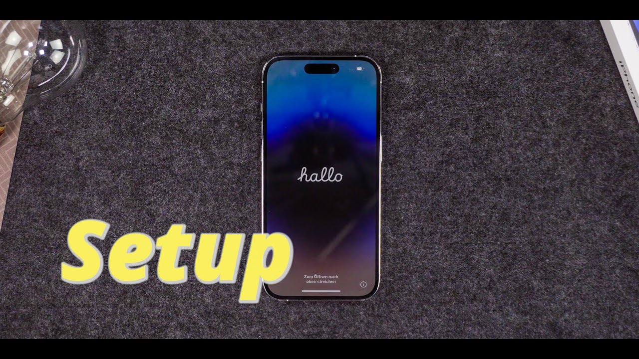 Apple iPhone 14 (Pro): Setup & Einrichtung (einfach erklärt) | deutsch