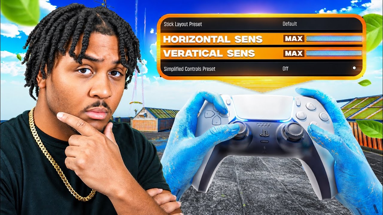 MY NEW MAX SENSITIVITY SETTINGS ARE INSANE ON REBIRTH ISLAND...🤯😍