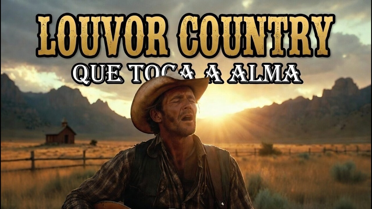 O LOUVOR COUNTRY MAIS LINDO PARA ORAR 🙏 Música Gospel Que Toca a Alma