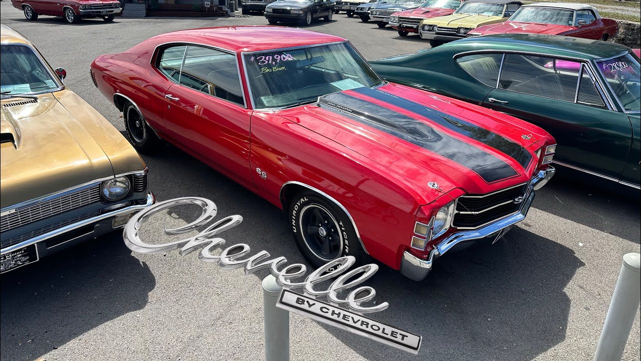 Test Drive 1971 Chevrolet Chevelle Big Block SOLD $37,900 Maple Motors #2803