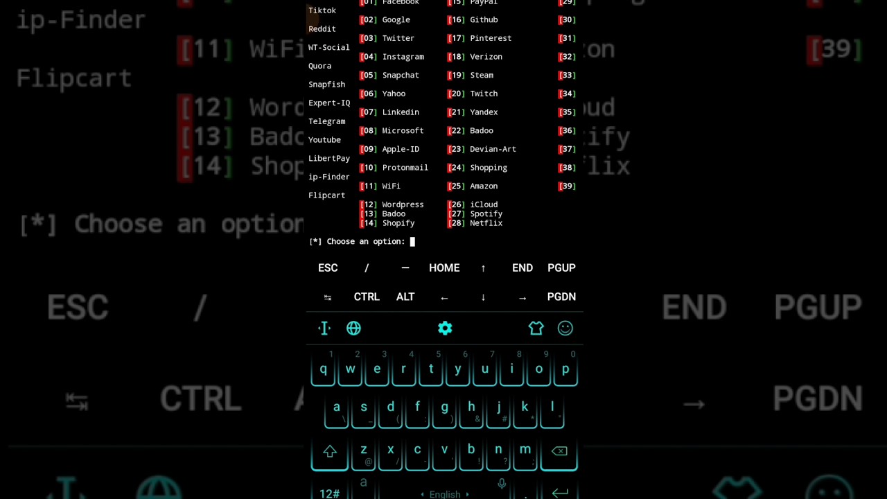 Power full phishing tool for termux #termux #ethicalhack #cyberhack #hackingtools