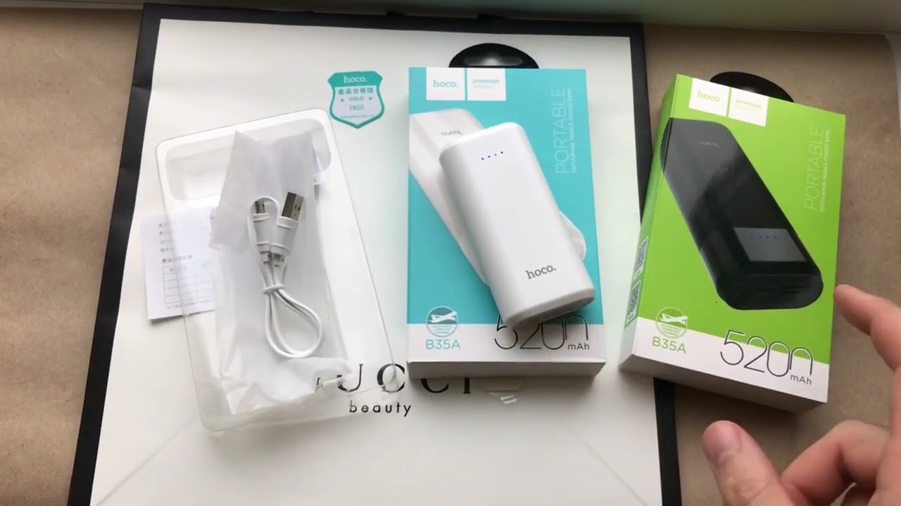 Power bank hoco 5200 mAh купить в Москве