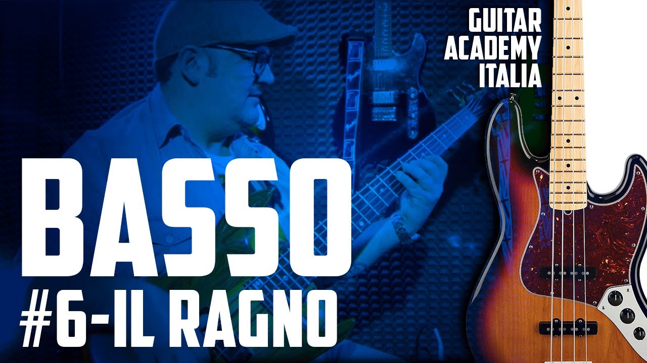 Corso di BASSO #6 - Il Ragno: esercizio per allargare le dita per basso e chitarra
