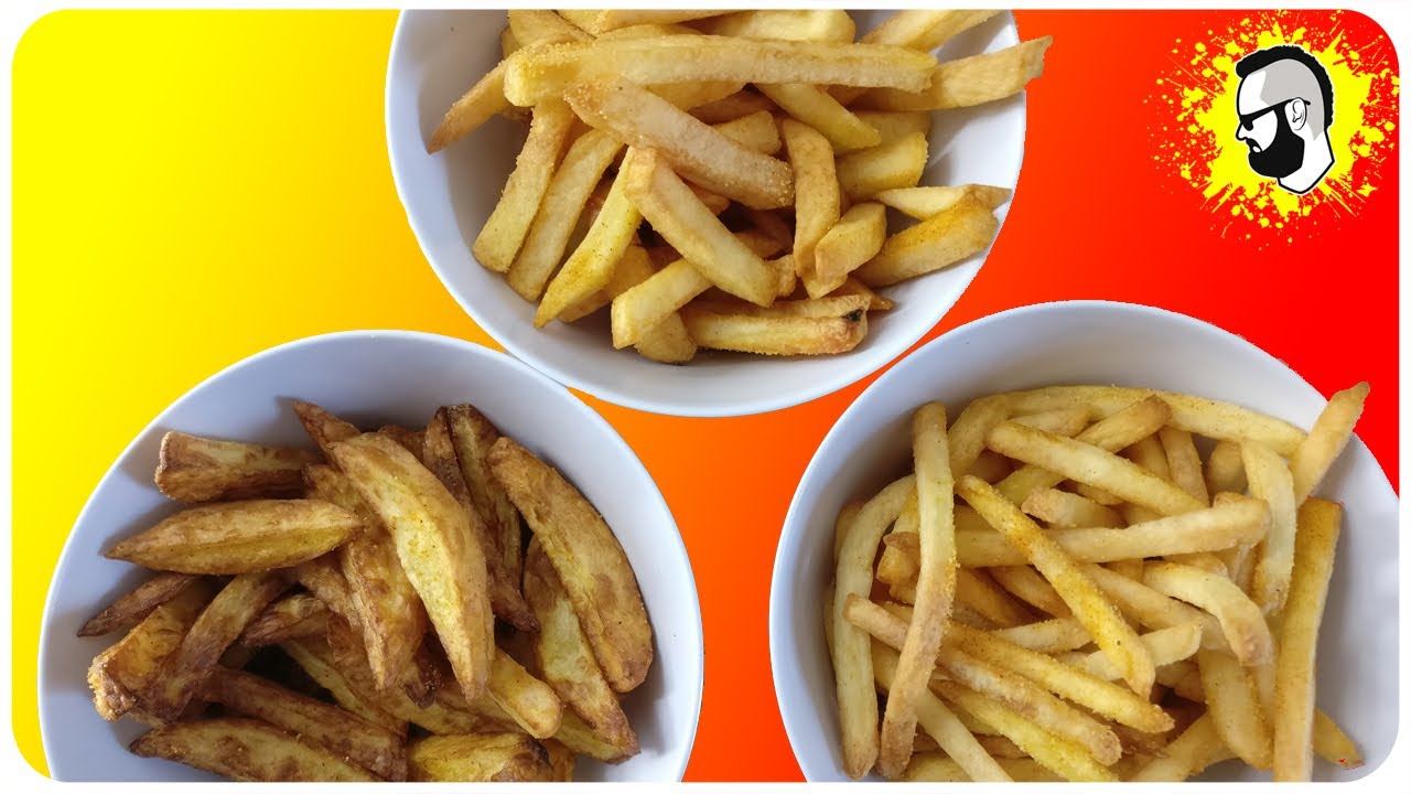 Pommes in der Heißluftfritteuse 🆃🅴🆂🆃 (ALLE Varianten!) | Pommes Män
