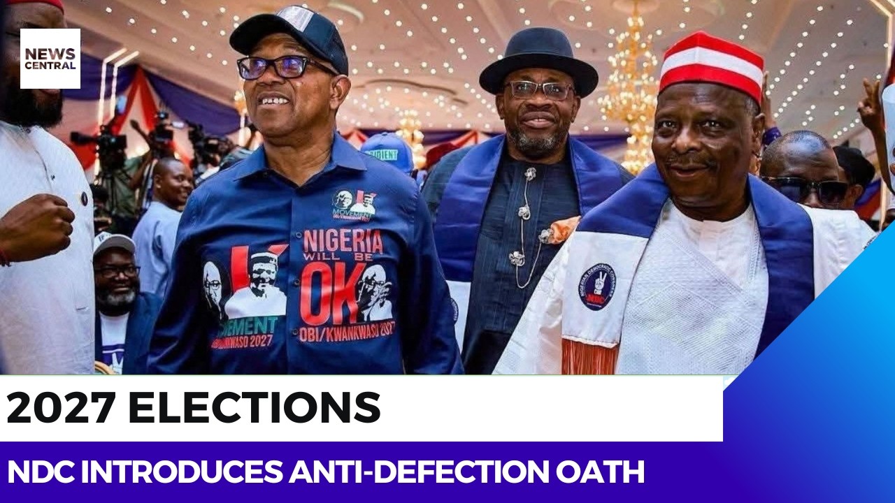 NDC Unveils Anti-Defection Oath Ahead of 2027 Elections as Party Seeks Stronger Internal Discipline