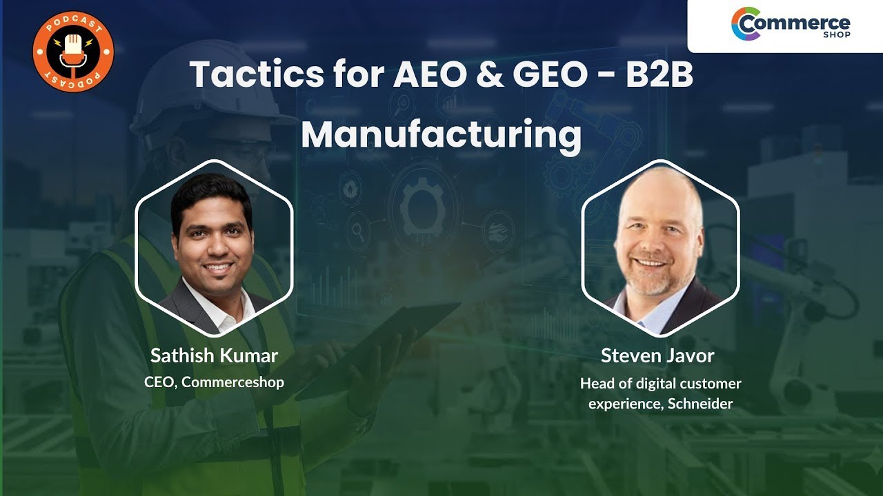 Growth Files #1 | Tactics for AEO & GEO - B2B Manufacturing