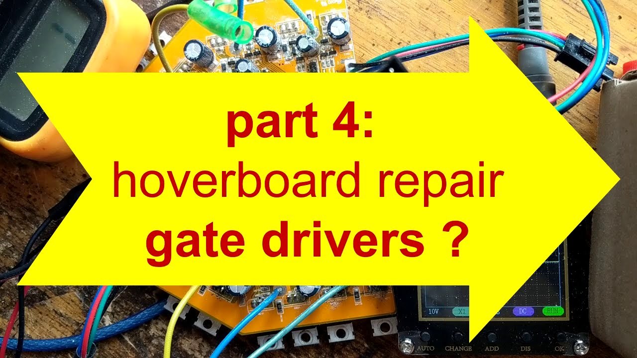 part 4: hoverboard - repair gate drivers ?
