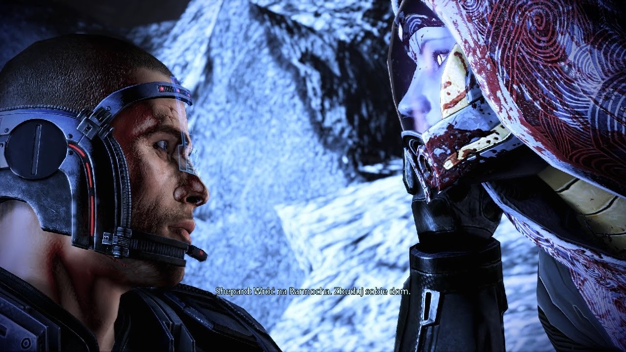 Mass Effect 3 - Male Shep i Tali - ostatnie pożegnanie