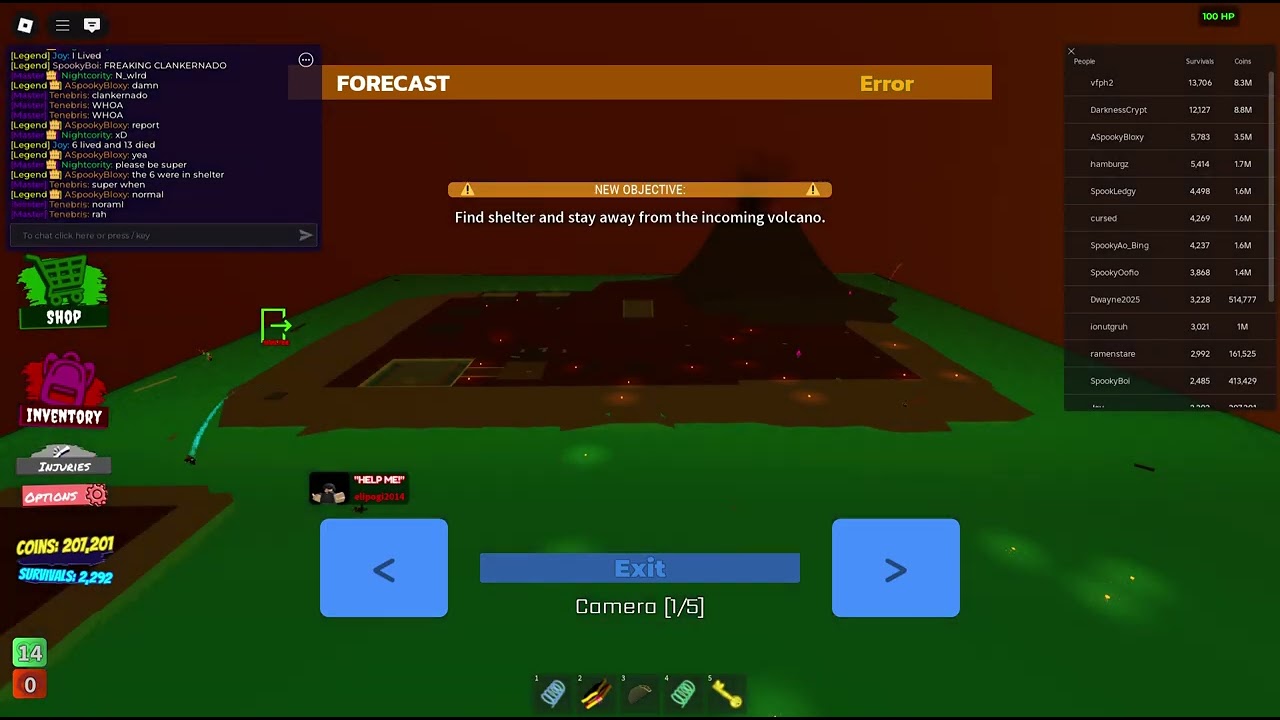 Your Doom + Volcano (Shelter Win)