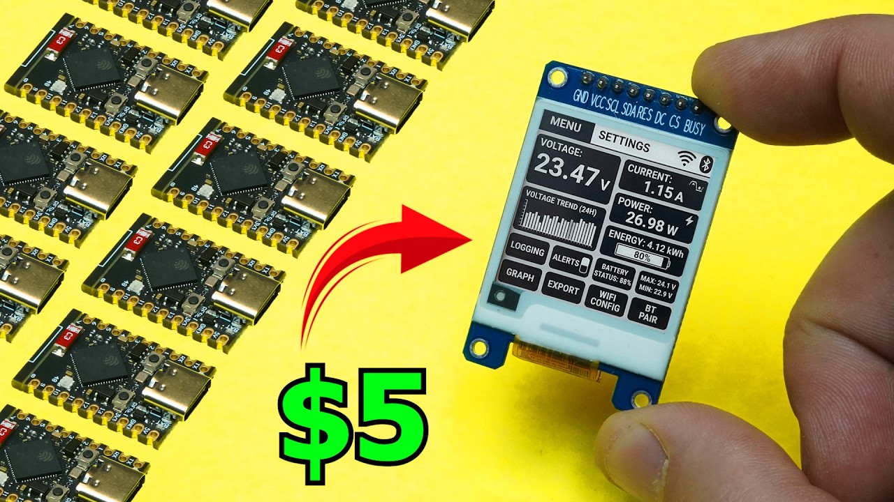 ESP32-S3 Super Mini за 5$ &mdash; это просто БОМБА!