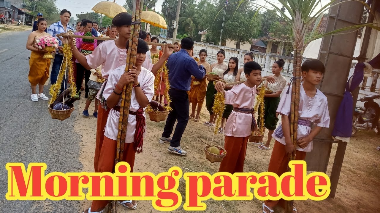 The best Khmer🇰🇭 Weeding Ceremony - Morning Parade Transitional Weeding 2023