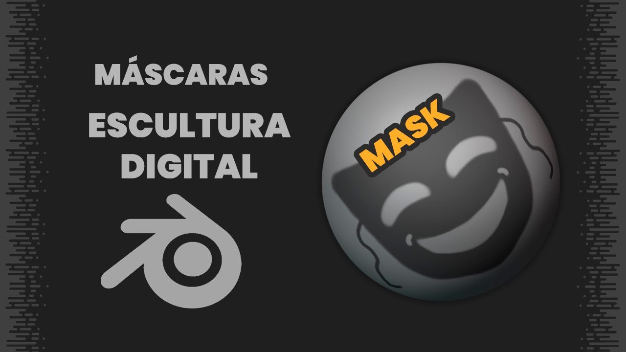 MÁSCARAS - Escultura Digital | BLENDER SCULPTING