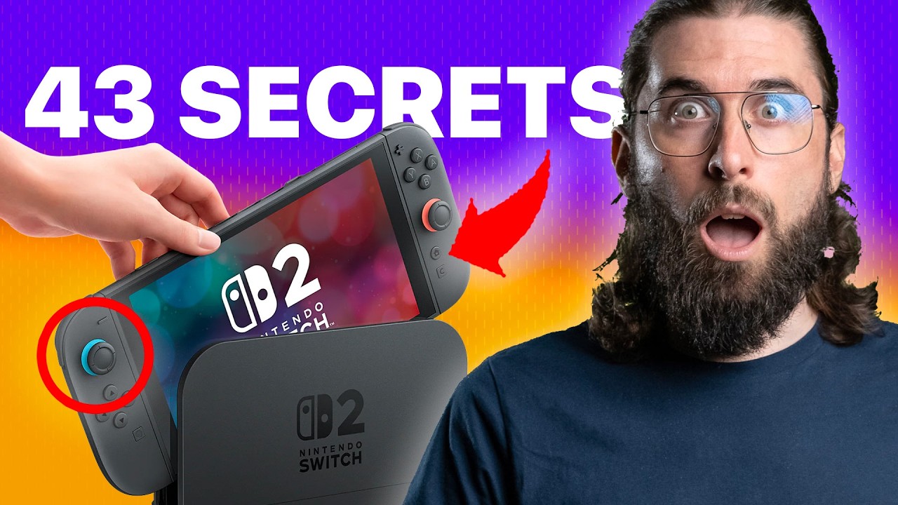Les 43 fonctions cachées de ta SWITCH 2 que tu dois connaître 🤫