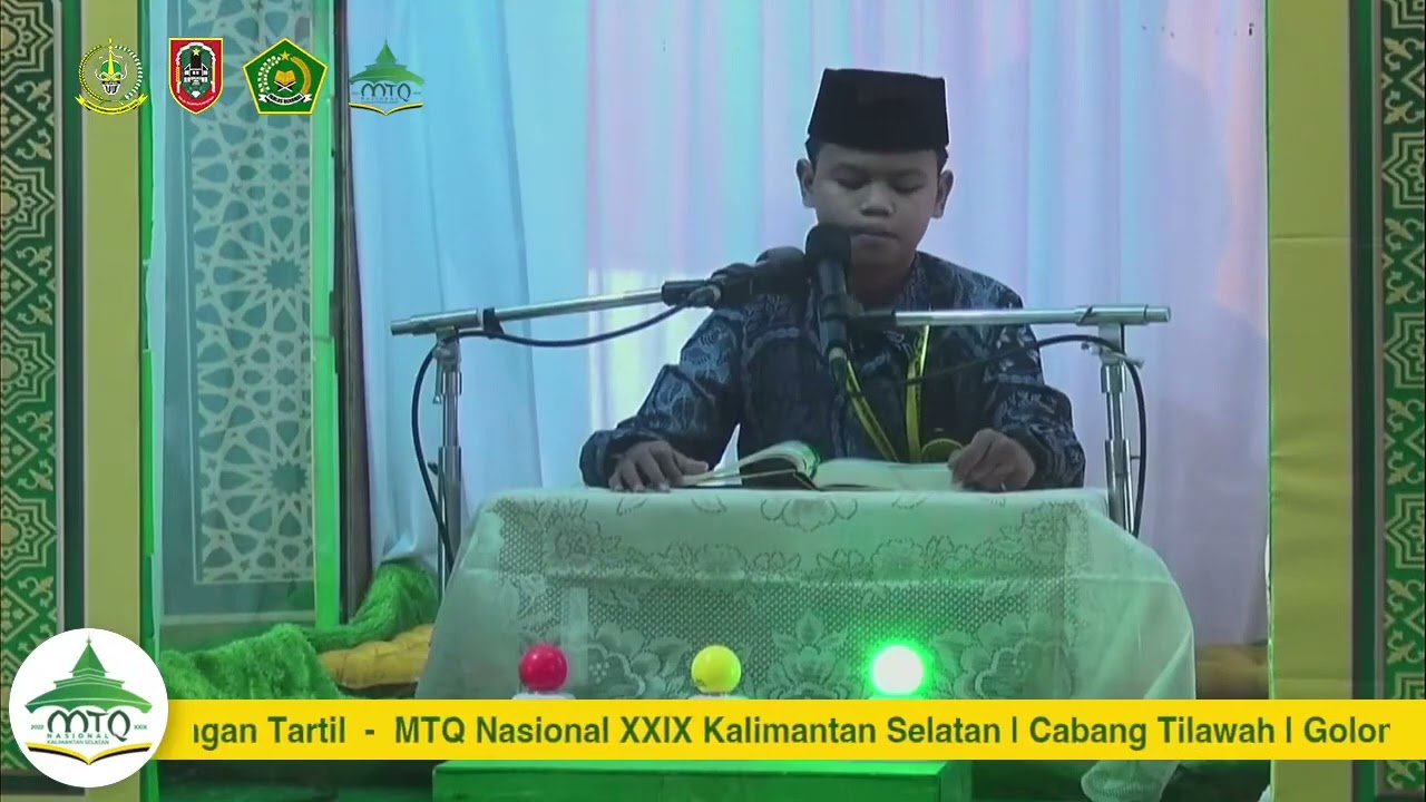 AZRUL HAKIM - SUMATERA BARAT - MTQN KE 29 KALSEL CABANG TARTIL