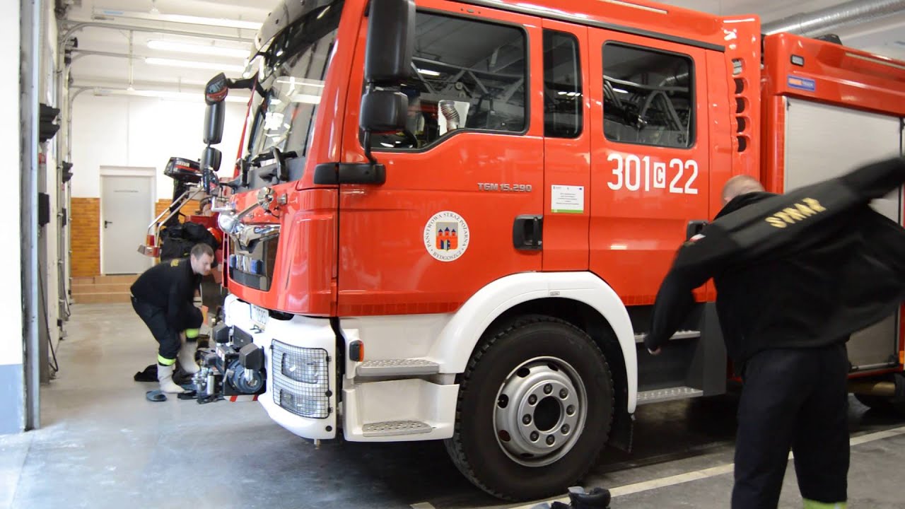 [WYJAZD ALARMOWY] MAN 301C22 JRG-1 KM PSP BYDGOSZCZ