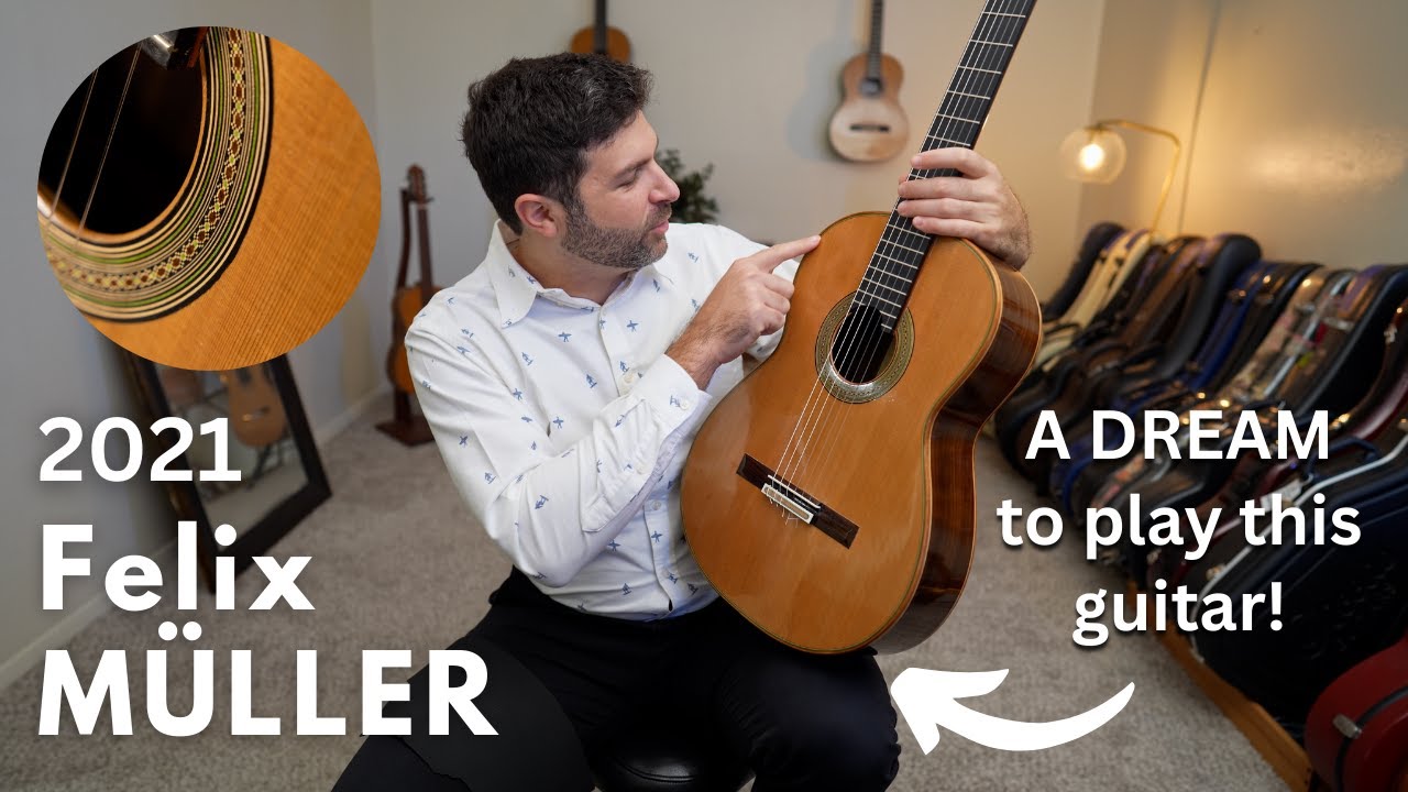 Felix Müller Cedar Doubletop: Равномерность грифа | GuitarCollection.com