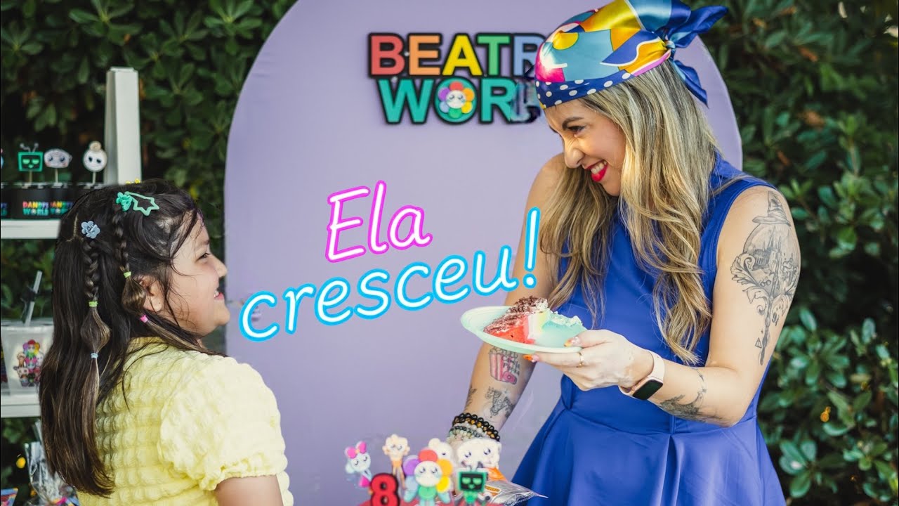 Prepare o Coração! O Aniversário de 8 Anos da Bia Chegou ❤️😍✨