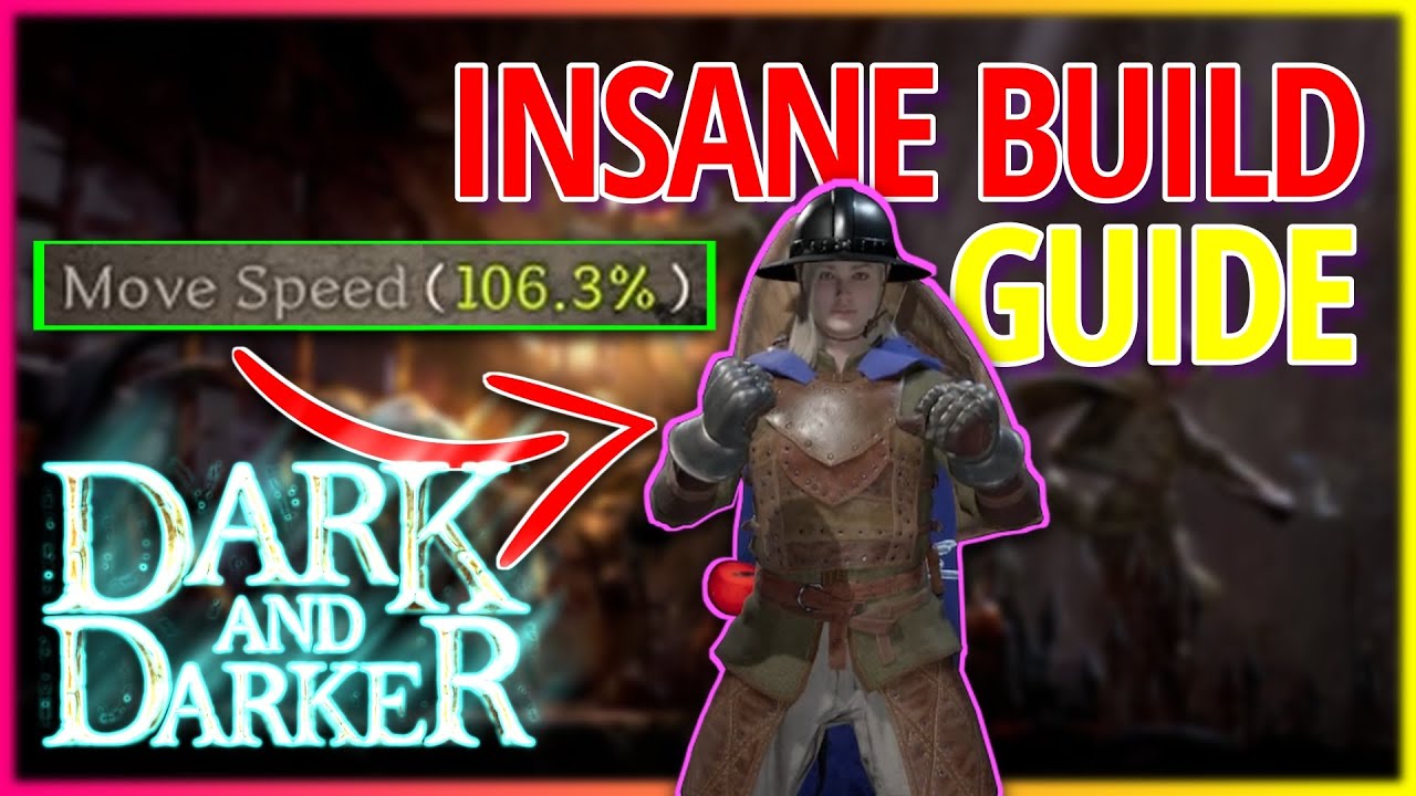 The Speed Demon Warlock Build is OP - Dark and Darker Highlights & Funny Moments