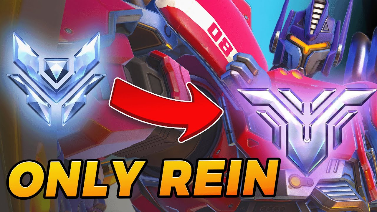 GM Speedrun On REINHARDT (HIGH WINRATE | Overwatch 2)