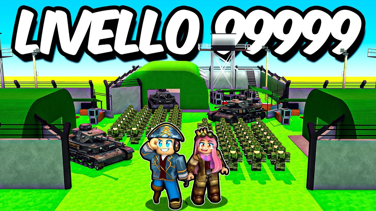 CREO LA MIA BASE MILITARE DI LIVELLO MASSIMO! - ROBLOX