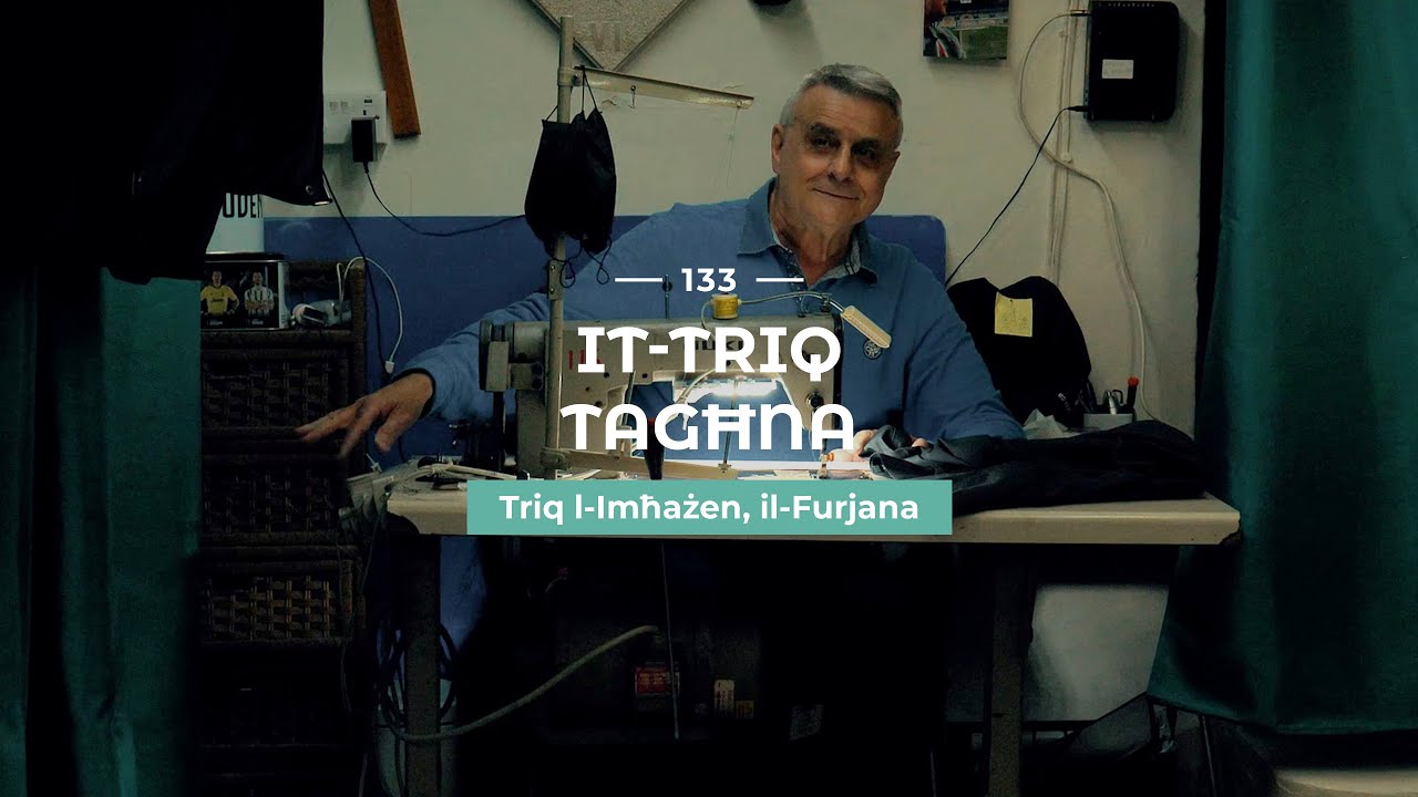 Charles Trapani, the tailor with a passion for his locality's football team