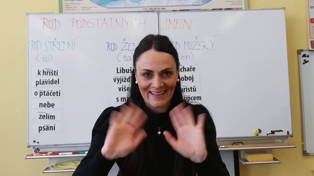 Rody podstatných jmen
