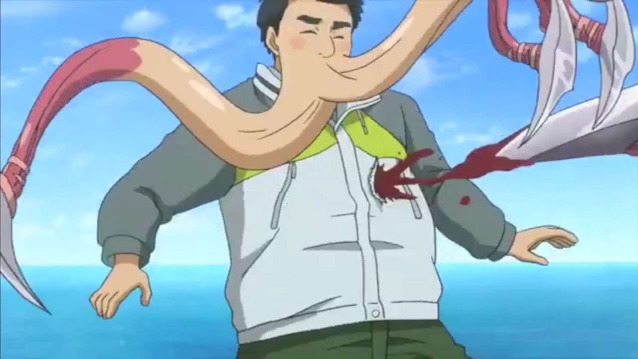 Parasyte -  Madre de Shinichi vs Uda