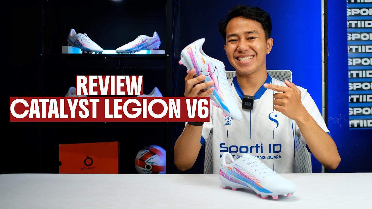 SEPATU BOLA PALING RINGAN SAAT INI⁉️ REVIEW ORTUSEIGHT CATALYST LEGION V6‼️