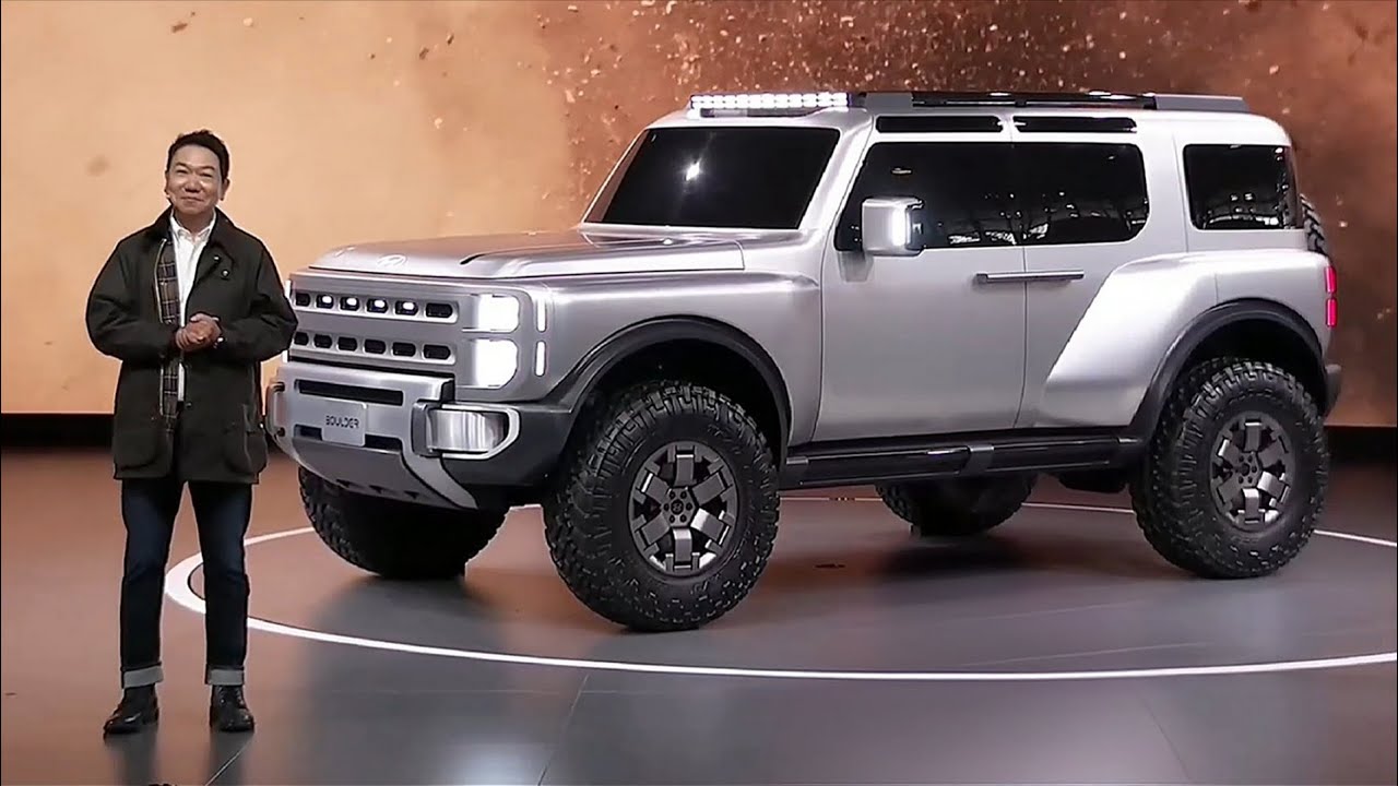 All New Hyundai Boulder | Future body-on-frame Hyundai SUVs look awesome