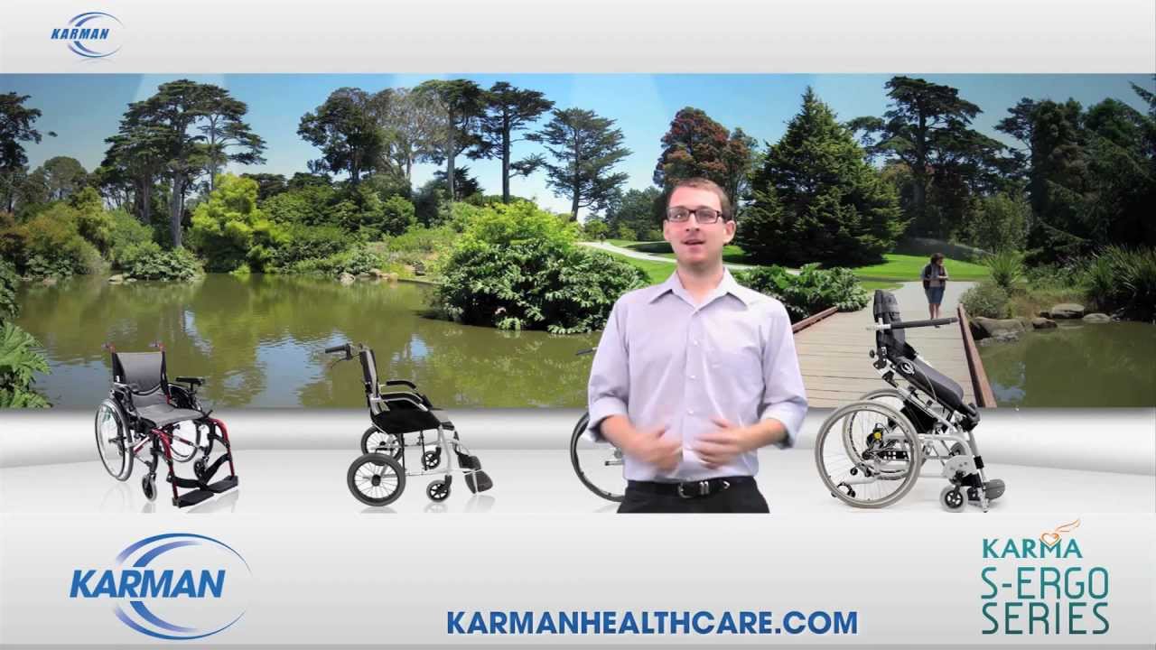 Karma Ergonomic Series Wheelchair Karman Healthcare Video