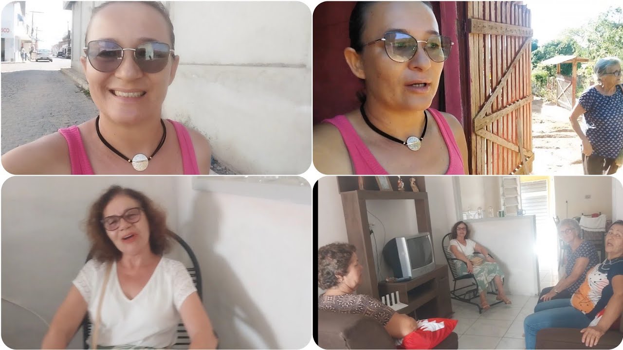 PASSEIO COM PRIMAS IRMÃ DA NOSSA MAE, MOMENTO MUITO  FELIZ P ELA